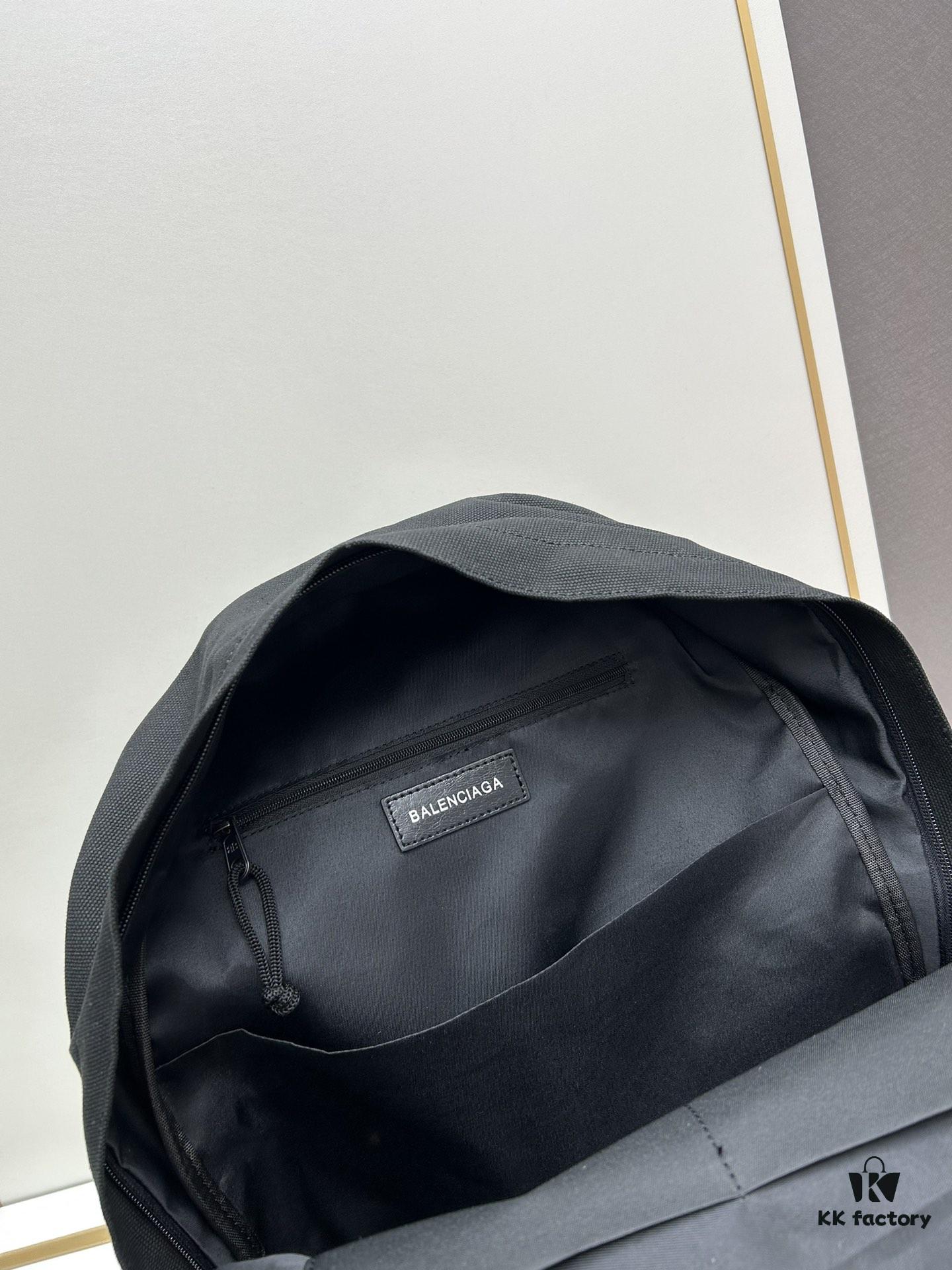 New BALENCIAGA FW Collection EXPLORER Series Backpack with Dual-Tone 'Coke' Embroidered Logo