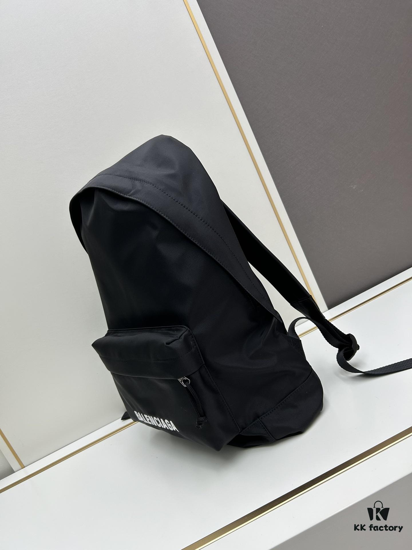 New BALENCIAGA FW EXPLORER Series Backpack with Dual-Tone Embroidered Logo