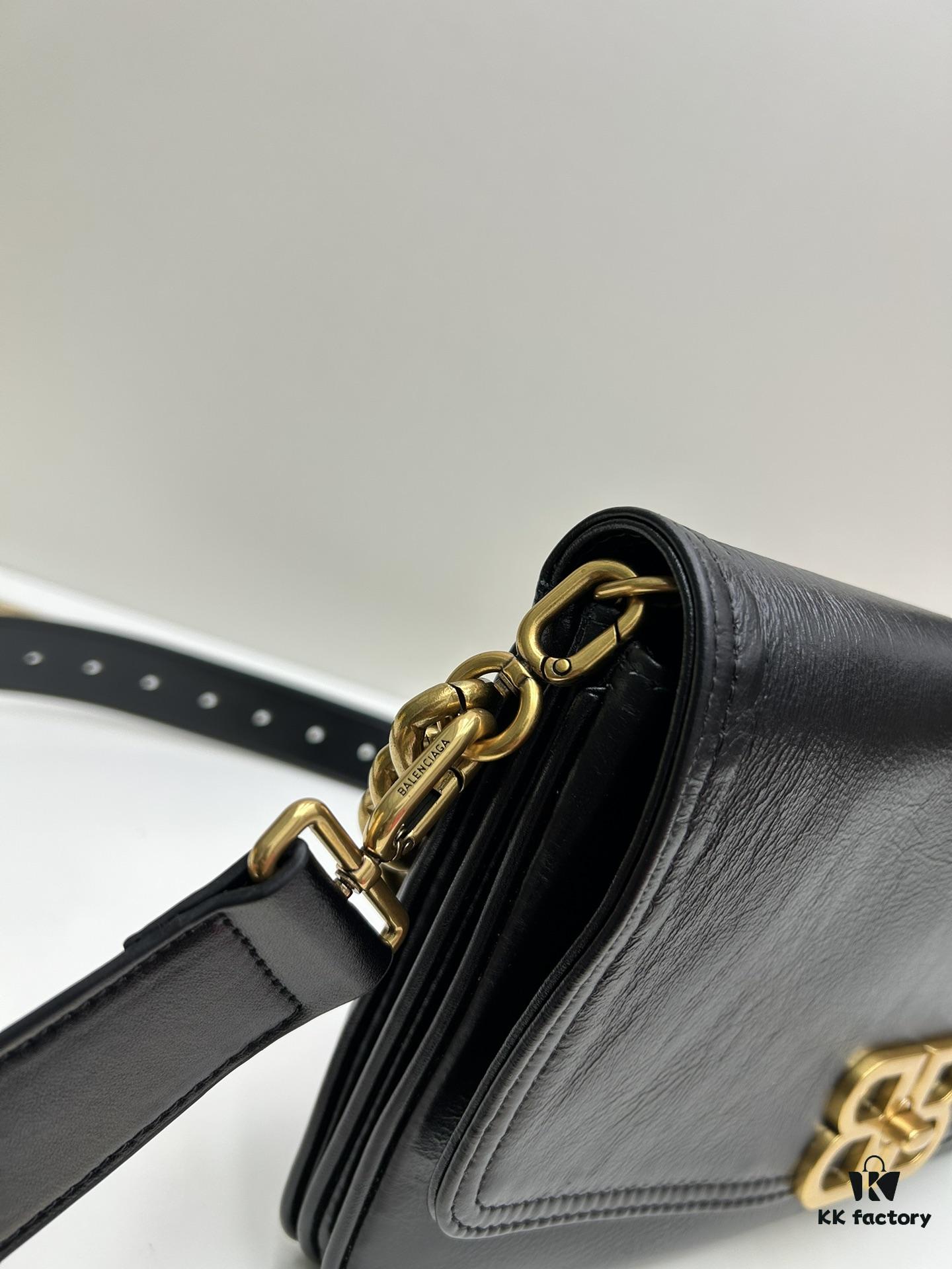 Medium Size 💰 Latest Hot-Selling Balenciaga New Soft Bag, Premium Full-Grain Leather, Elegant and Spacious