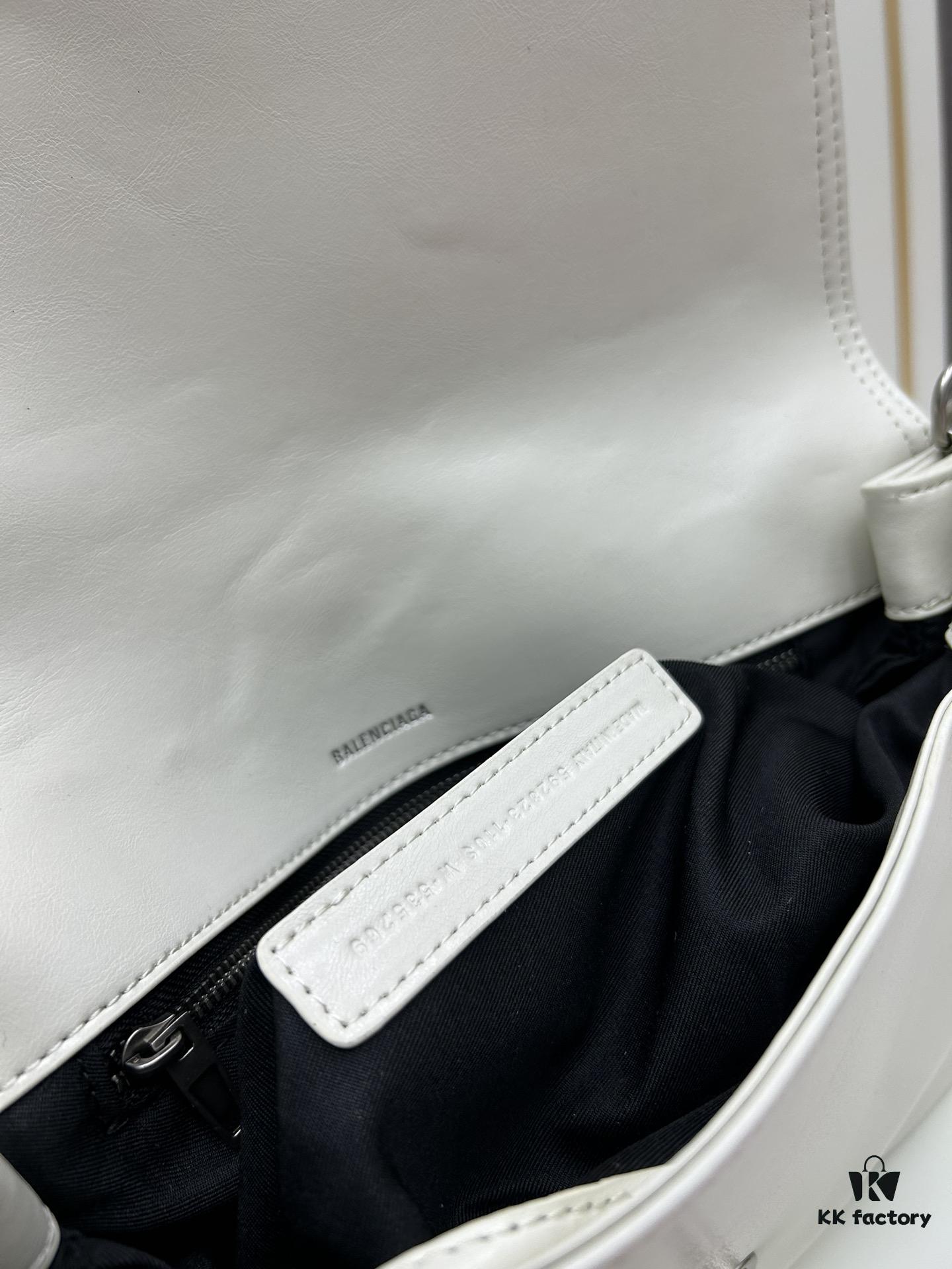 Medium Size 💰 Latest Hot-Selling Balenciaga New Soft Bag in Premium Full-Grain Leather