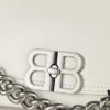 Medium Size 💰 Latest Hot-Selling Balenciaga New Soft Bag, Premium Full-Grain Leather, Soft and Luxurious Texture, Stylish Metal Chain Strap, Spacious Interior, Heavy-Duty BB Metal Hardware