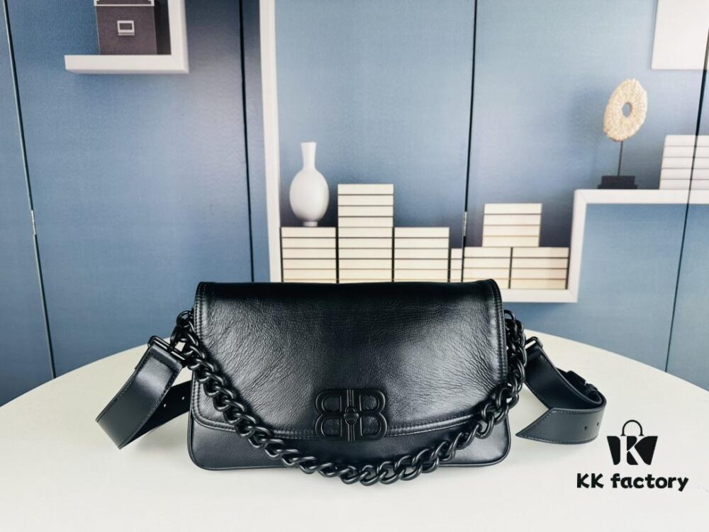 Medium Size 💰 Latest Hot-Selling Balenciaga New Soft Bag 84883, Top Grain Leather, 30x17x6