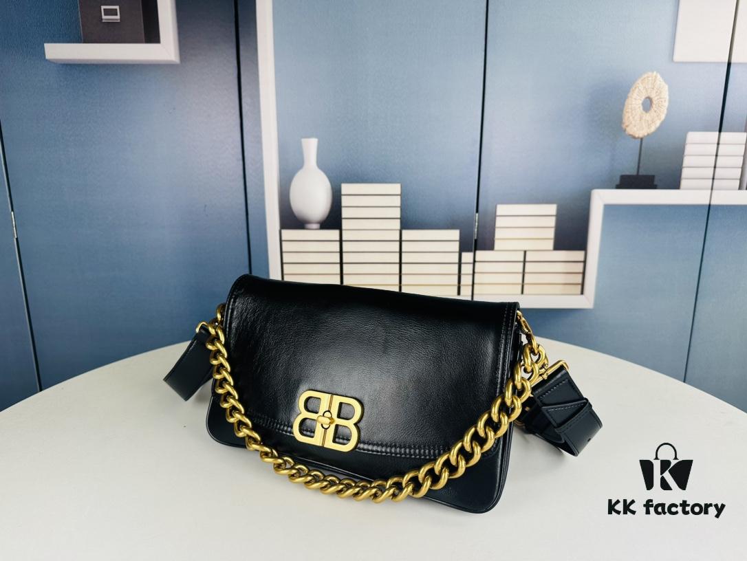 Medium Size Latest Hot-Selling Balenciaga New Soft Bag, Top-Grain Leather, 30x17x6 cm, Model 84883