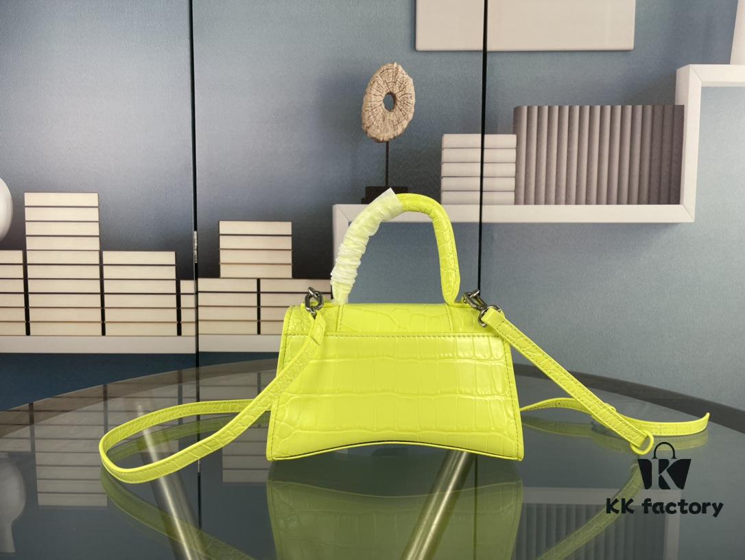 New Large and Small 235 Balencia Paris House, This Season's Heavyweight Plain Weave Hourglass Bag