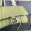 New Large and Small Size 235 Balencia Paris House, This Season's Highlight Crocodile Texture Hourglass Bag