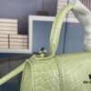 New Large and Small Size 235 Balencia Paris House, This Season's Highlight Crocodile Texture Hourglass Bag