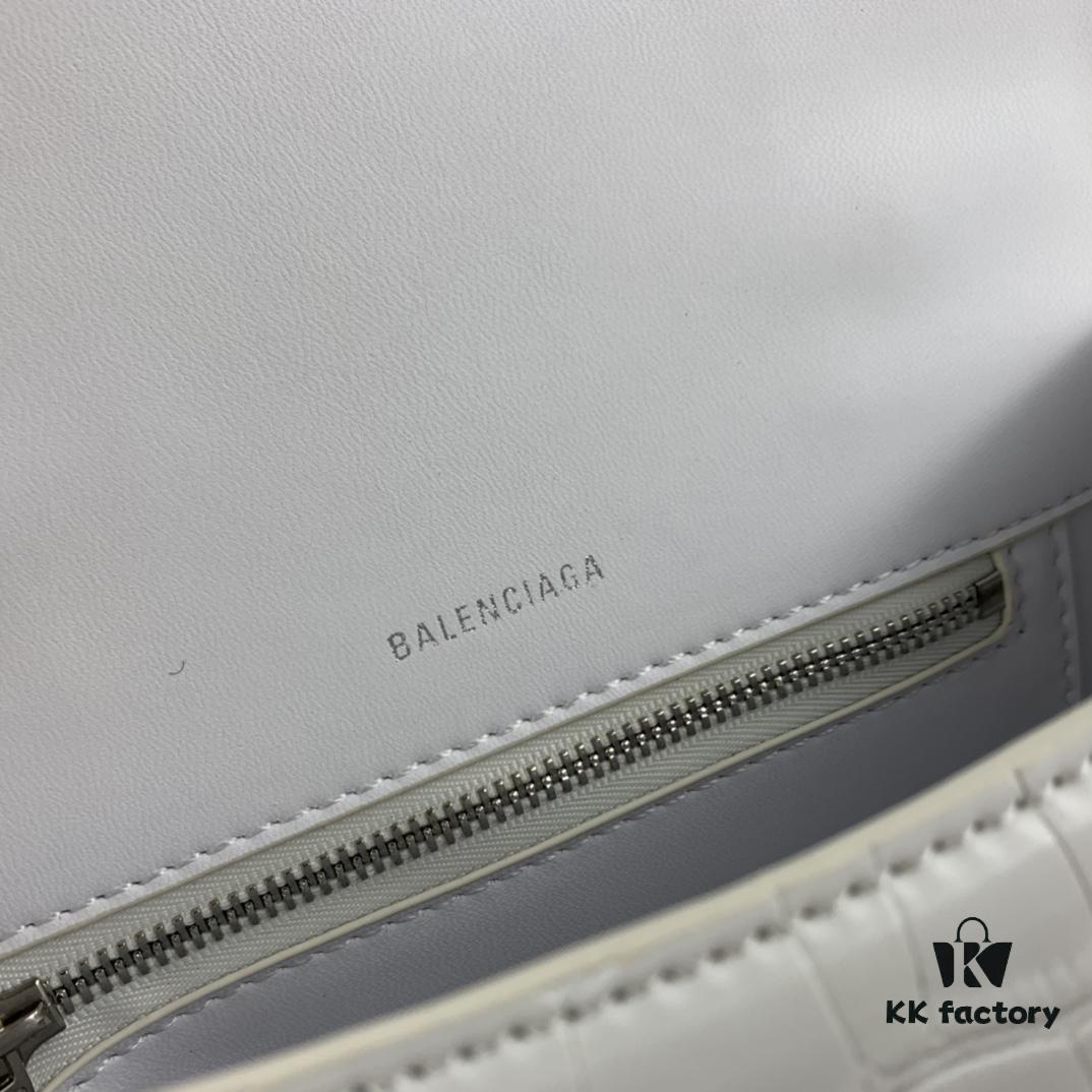 New Large and Small Size 235 Balencia Paris, This Season's Highlight Crocodile Texture Hourglass Bag