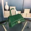 New Large and Small Size 235 Balencia Paris, This Season's Highlight Crocodile Texture Hourglass Bag