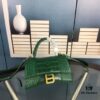 New Large and Small Size 235 Balencia Paris, This Season's Highlight Crocodile Texture Hourglass Bag