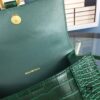 New Large and Small Size 235 Balencia Paris, This Season's Highlight Crocodile Texture Hourglass Bag