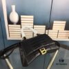 New Arrival Large and Small Size 235 Balencia Paris, This Season's Highlight Crocodile Texture Hourglass Bag