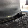New Arrival Large and Small Size 235 Balencia Paris, This Season's Highlight Crocodile Texture Hourglass Bag