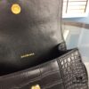 New Large/Small 235 Balencia Paris House, This Season's Highlight: Crocodile Texture Hourglass Bag