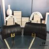 New Large and Small 235 Balencia Paris House, This Season's Highlighted Plain Weave Hourglass Bag
