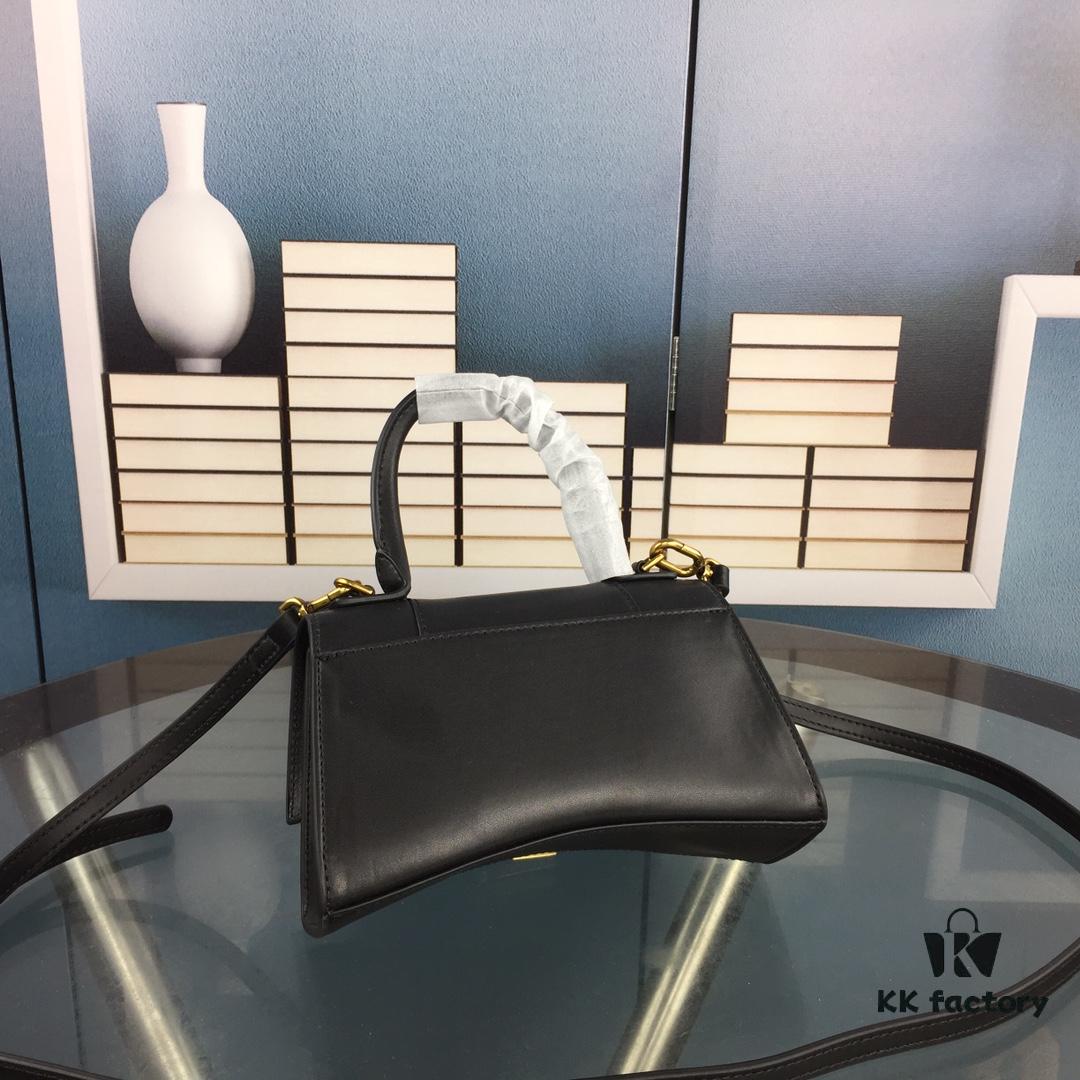 New Large and Small 235 Balencia Paris House, This Season's Highlighted Plain Weave Hourglass Bag