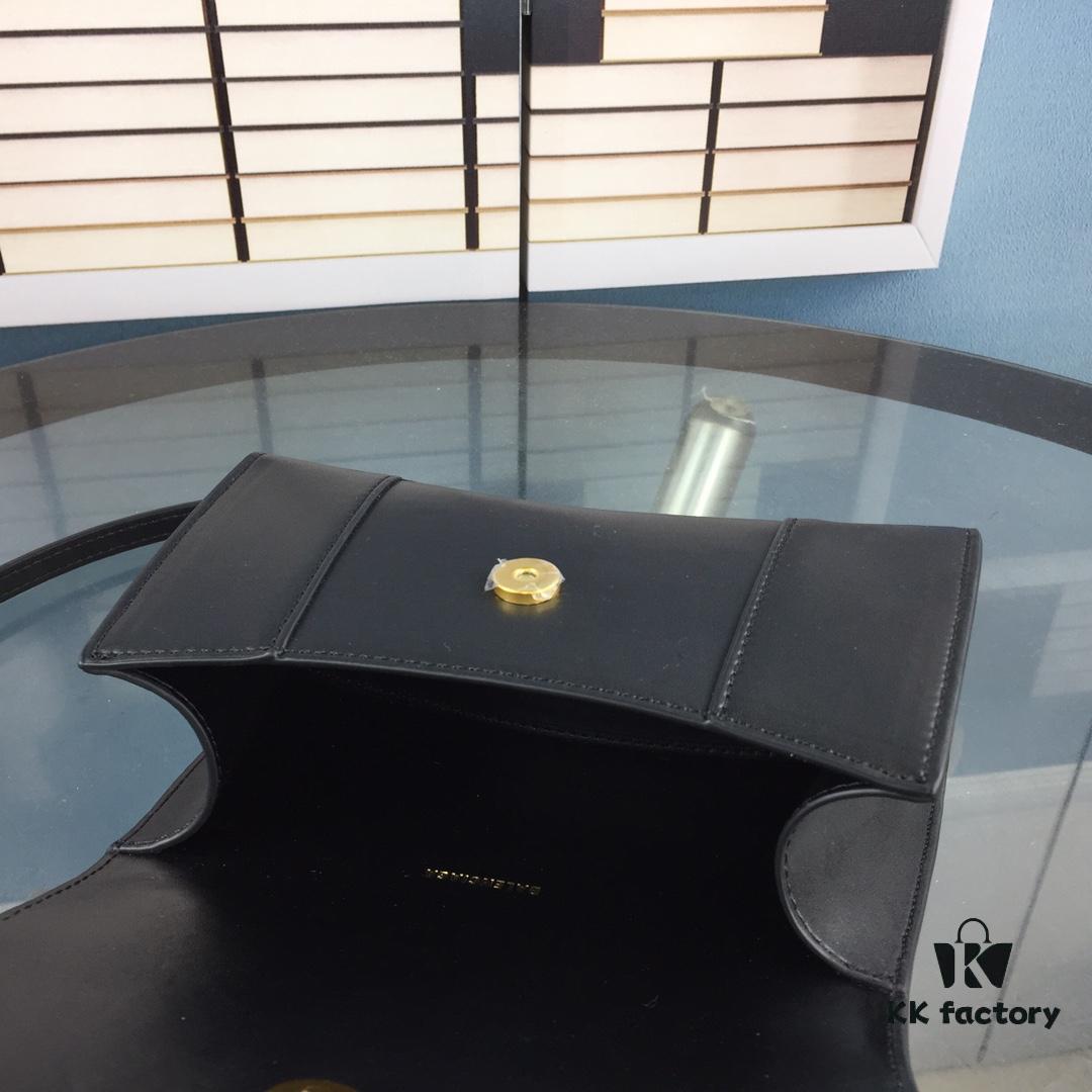 New Large and Small 235 Balencia Paris House, This Season's Highlighted Plain Weave Hourglass Bag