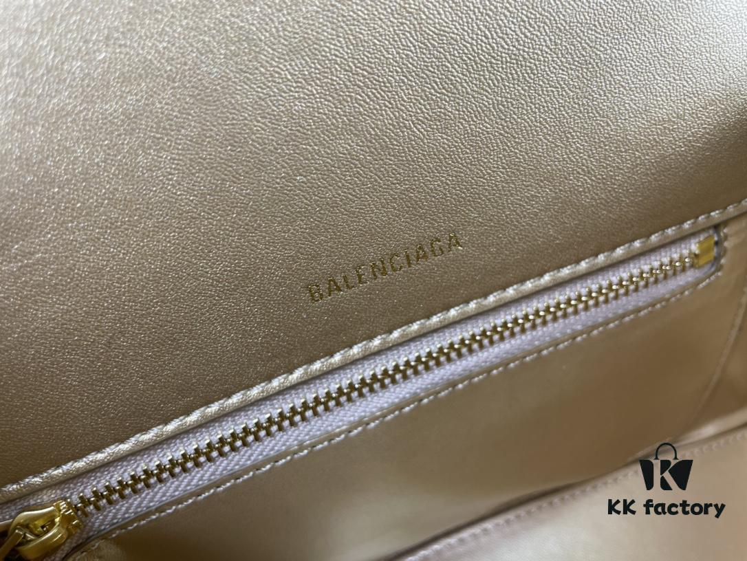 New Arrival☀Balencia Paris Home, This Season's Highlight [Crocodile Black] Hourglass Bag