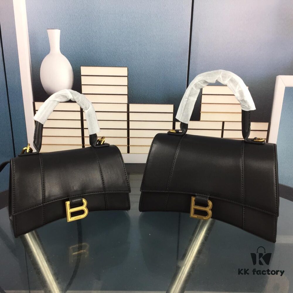 New Large and Small 235 Balencia Paris House, This Season's Highlight: Plain Weave Hourglass Bag