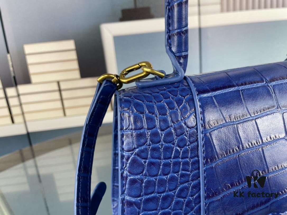 New Large Size Balencia Paris, This Season's Highlighted Plain Weave Hourglass Bag