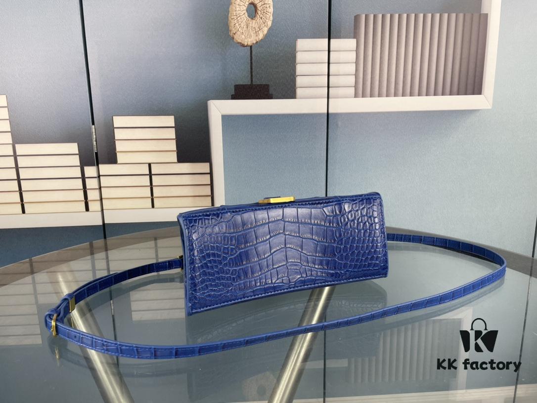 New Large Size Balencia Paris, This Season's Highlighted Plain Weave Hourglass Bag