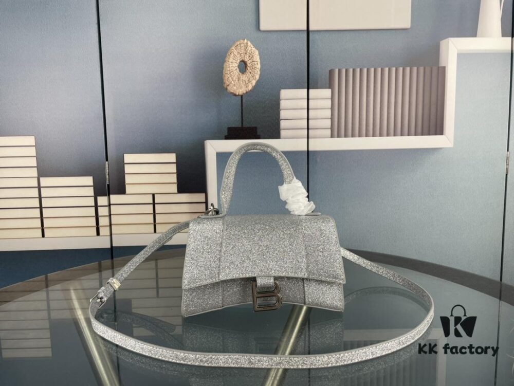 New Arrival Pearl Shine Oversized & Mini 195 Balencia Paris House, This Season's Highlight Sandglass Bag