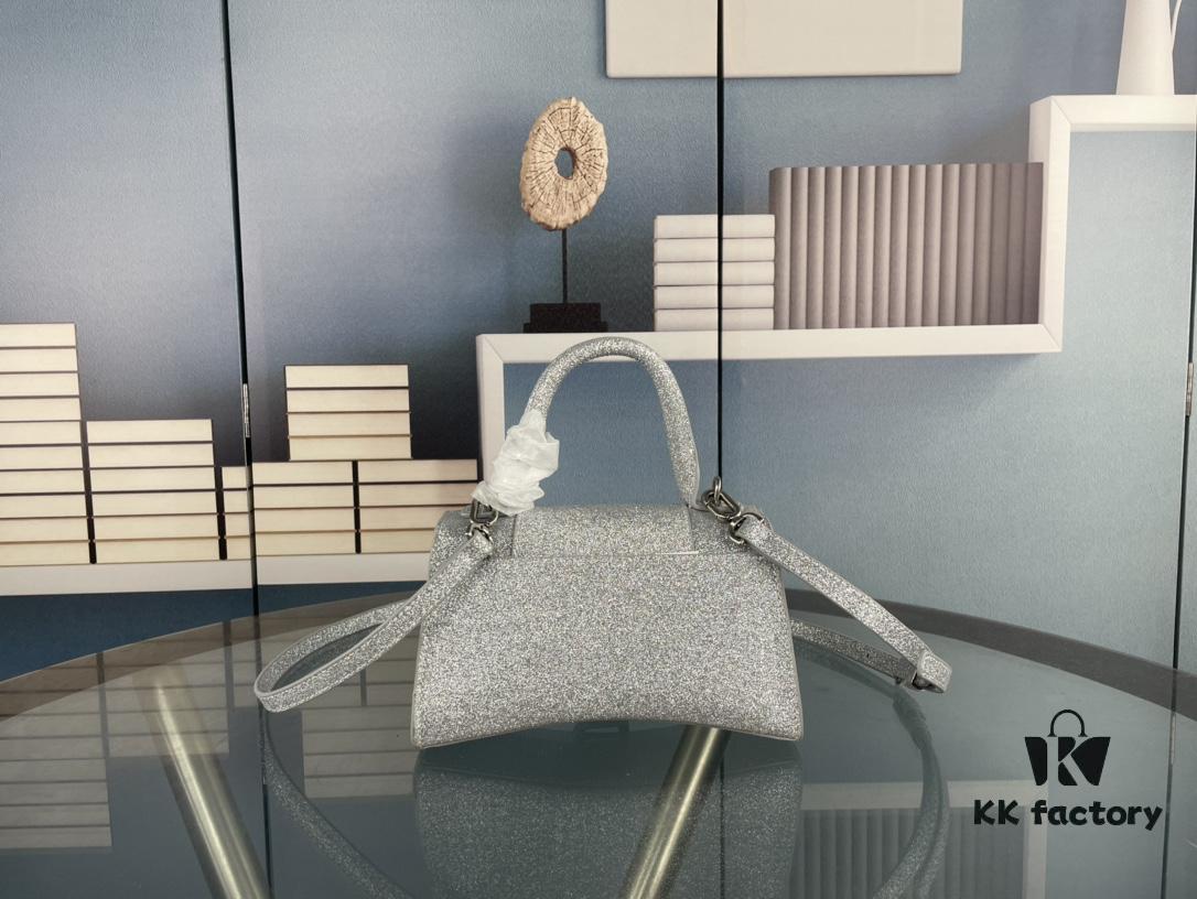 New Arrival Pearl Shine Oversized & Mini 195 Balencia Paris House, This Season's Highlight Sandglass Bag