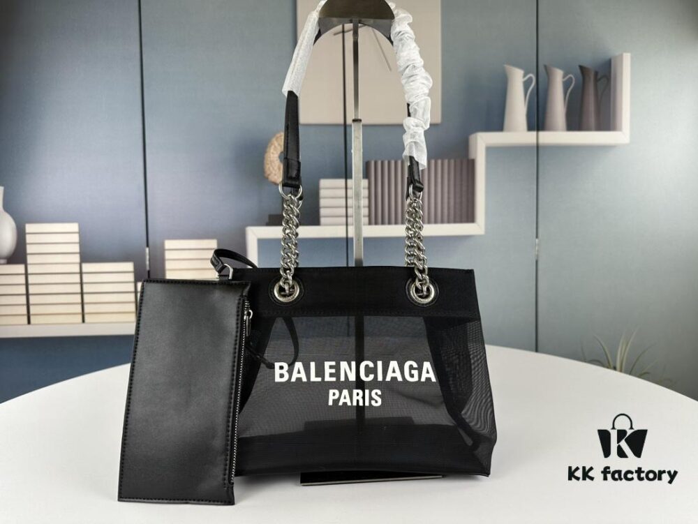 Balenciaga Latest Runway Transparent Shopping Bag - Large Size 260, Small Size 250
