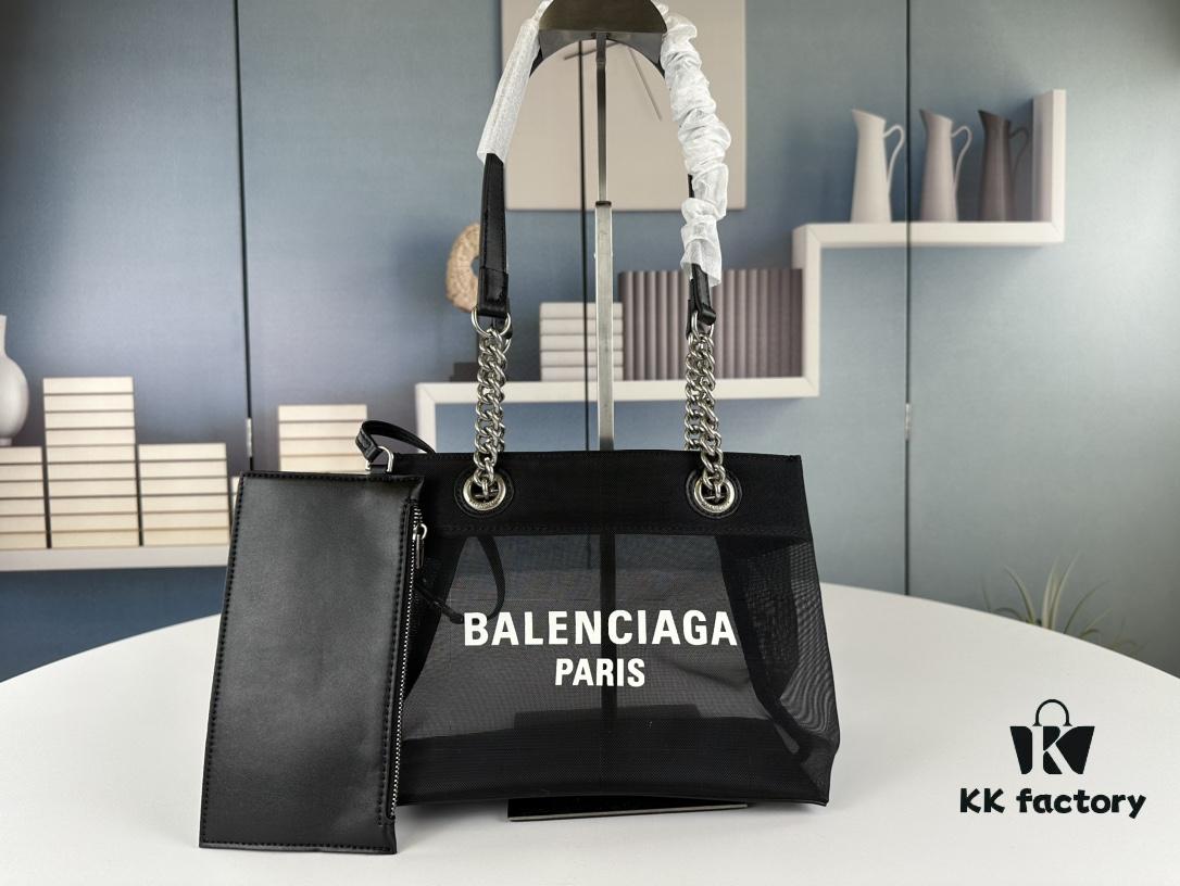 Balenciaga Latest Runway Shopping Bag, Large 260, Small 250, Clear Transparent Tote Bag
