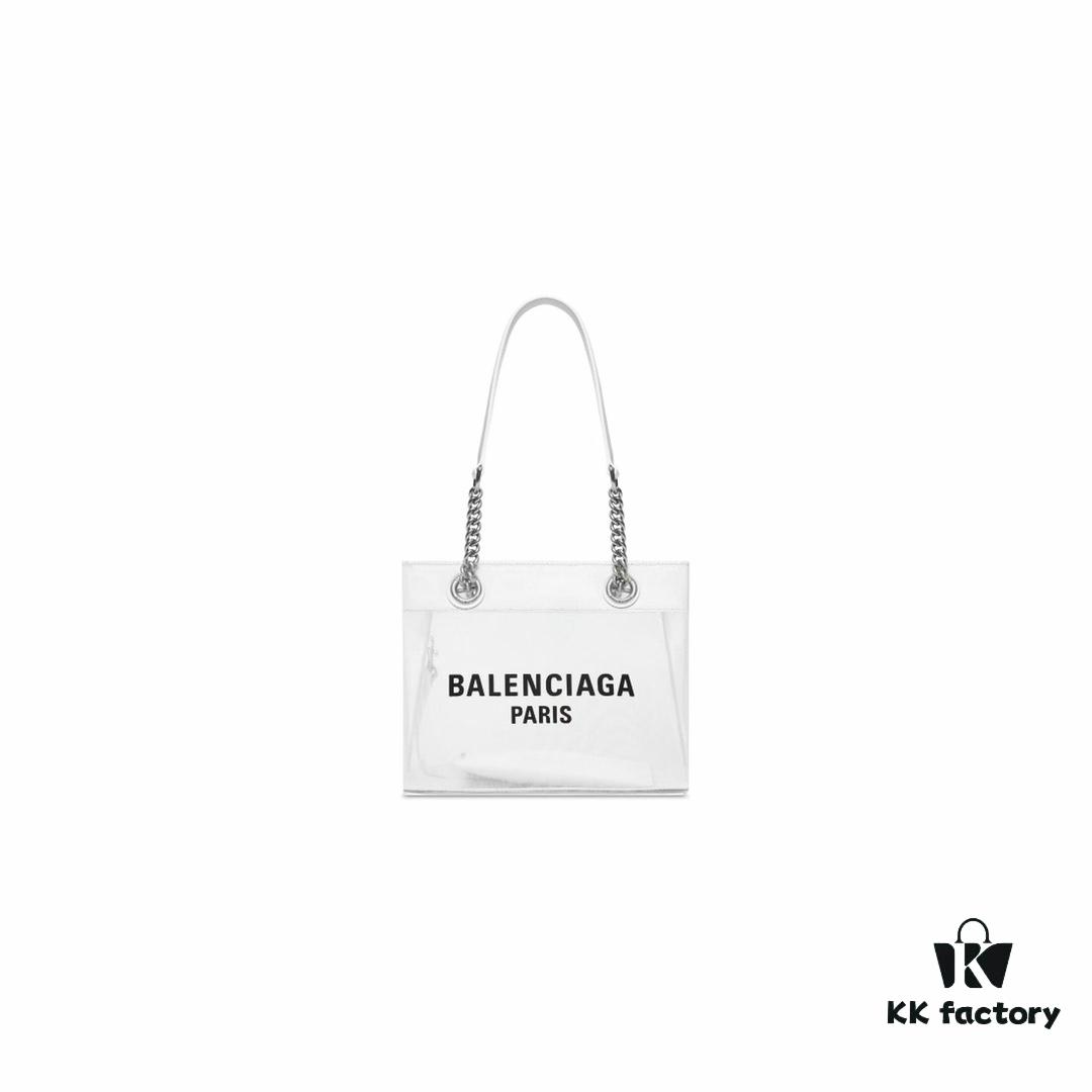 Balenciaga Latest Runway Shopping Bag, Large 260, Small 250, Clear Transparent Tote Bag
