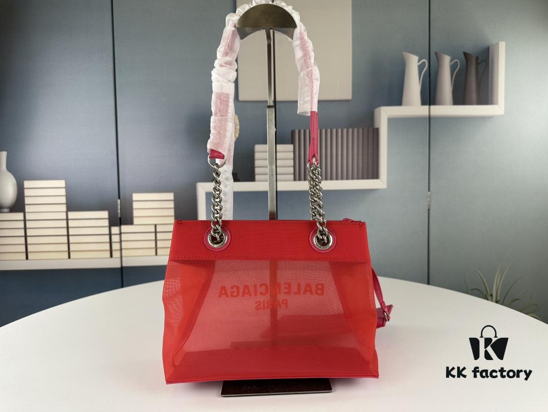 Newest Transparent Shopping Bag from Balenciaga, Large Size 260, Small Size 250 – Runway Edition