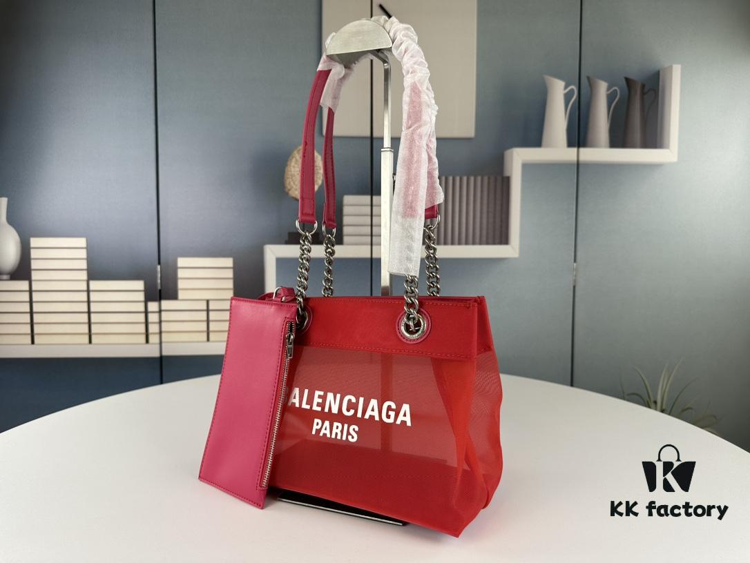 Newest Transparent Shopping Bag from Balenciaga, Large Size 260, Small Size 250 – Runway Edition