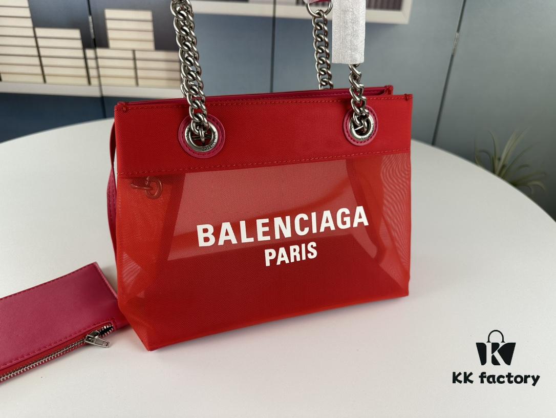Newest Transparent Shopping Bag from Balenciaga, Large Size 260, Small Size 250 – Runway Edition