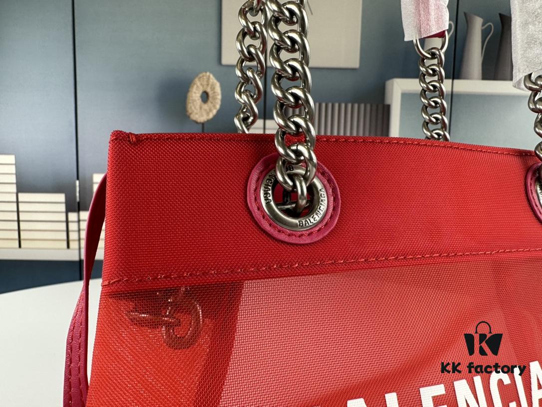 Newest Transparent Shopping Bag from Balenciaga, Large Size 260, Small Size 250 – Runway Edition