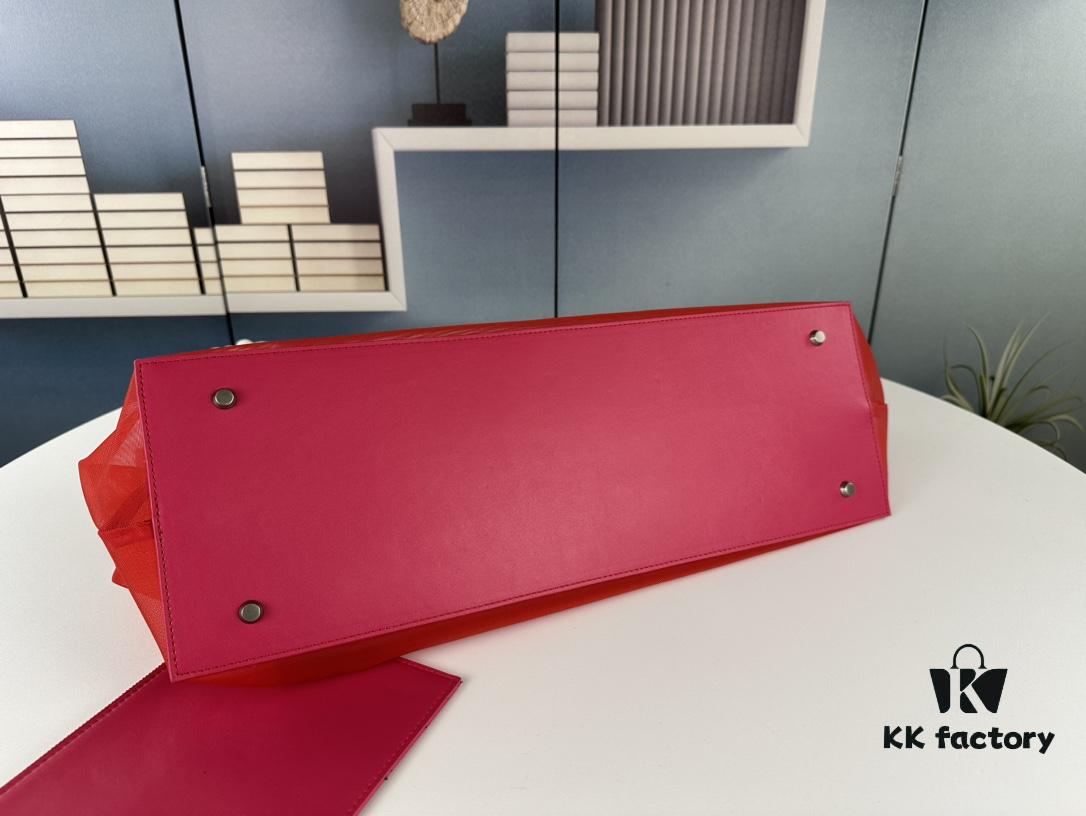 Balenciaga Latest Runway Transparent Shopping Bag - Large Size 260, Small Size 250