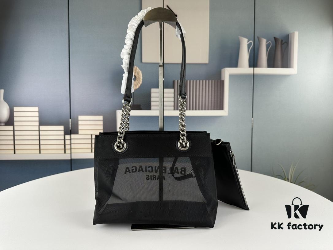 Balenciaga Latest Runway Transparent Shopping Bag - Large Size 260, Small Size 250