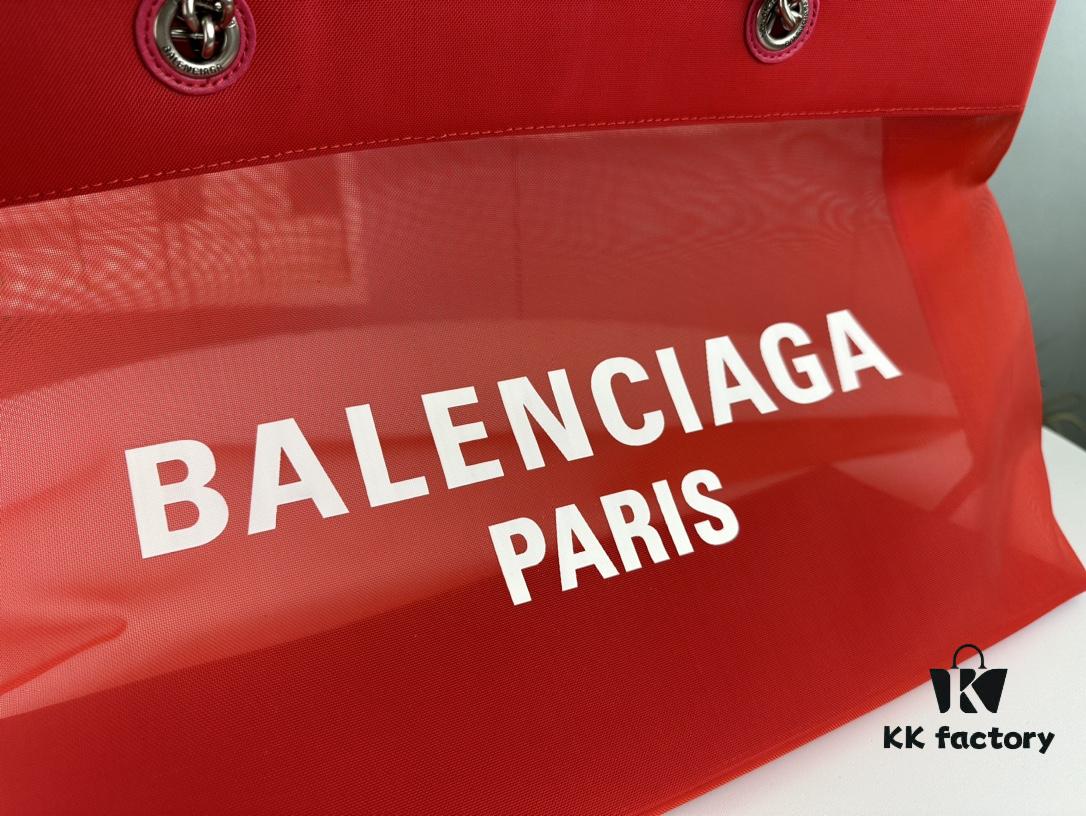 Balenciaga Latest Runway Transparent Shopping Bag - Large Size 260, Small Size 250