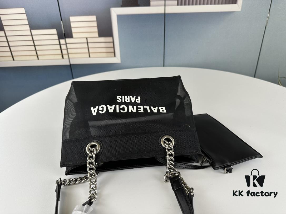 Balenciaga Latest Runway Transparent Shopping Bag - Large Size 260, Small Size 250