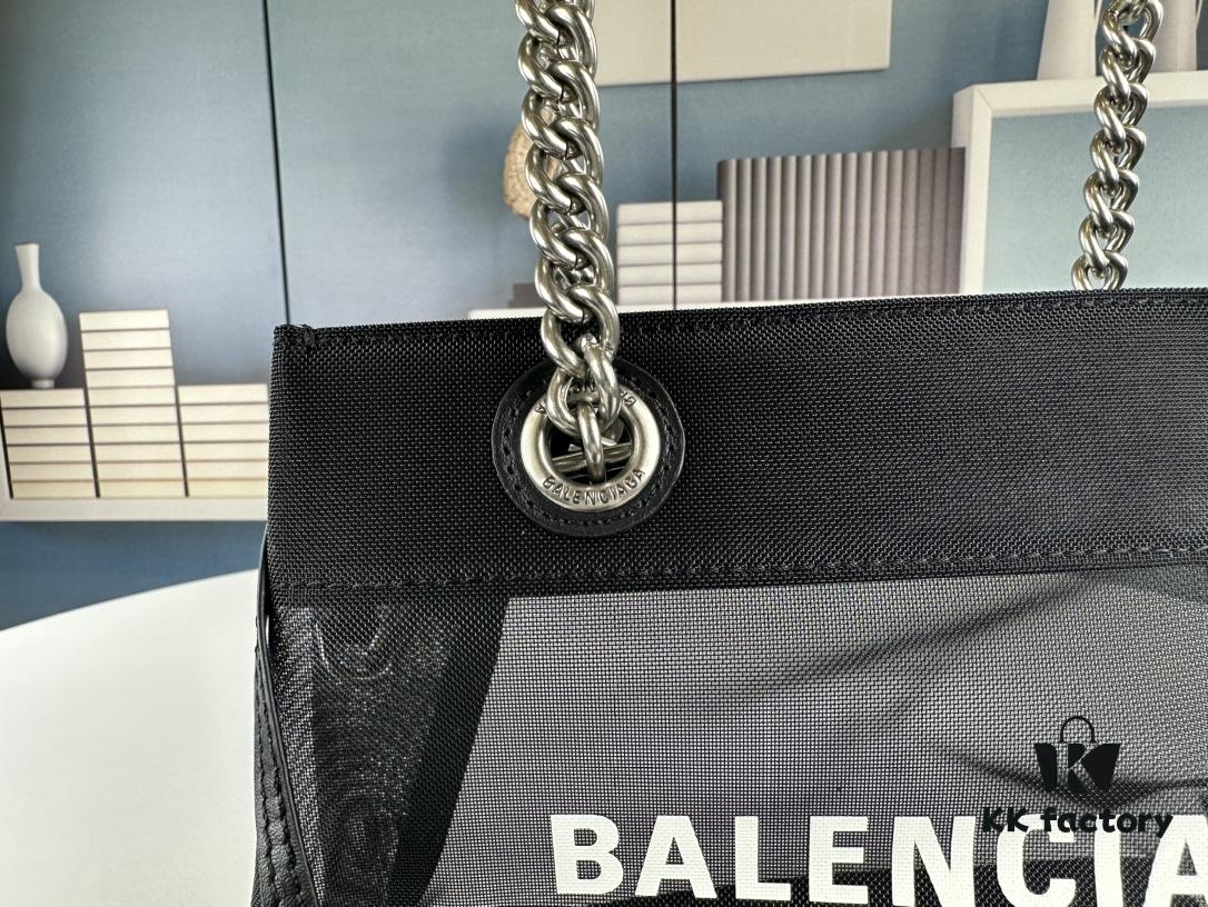 Balenciaga Latest Runway Transparent Shopping Bag - Large Size 260, Small Size 250