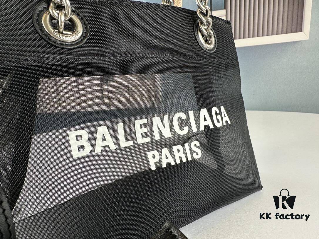 Balenciaga Latest Runway Transparent Shopping Bag - Large Size 260, Small Size 250