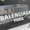 Newest Transparent Shopping Bag from Balenciaga, Large Size 260, Small Size 250, Runway Edition