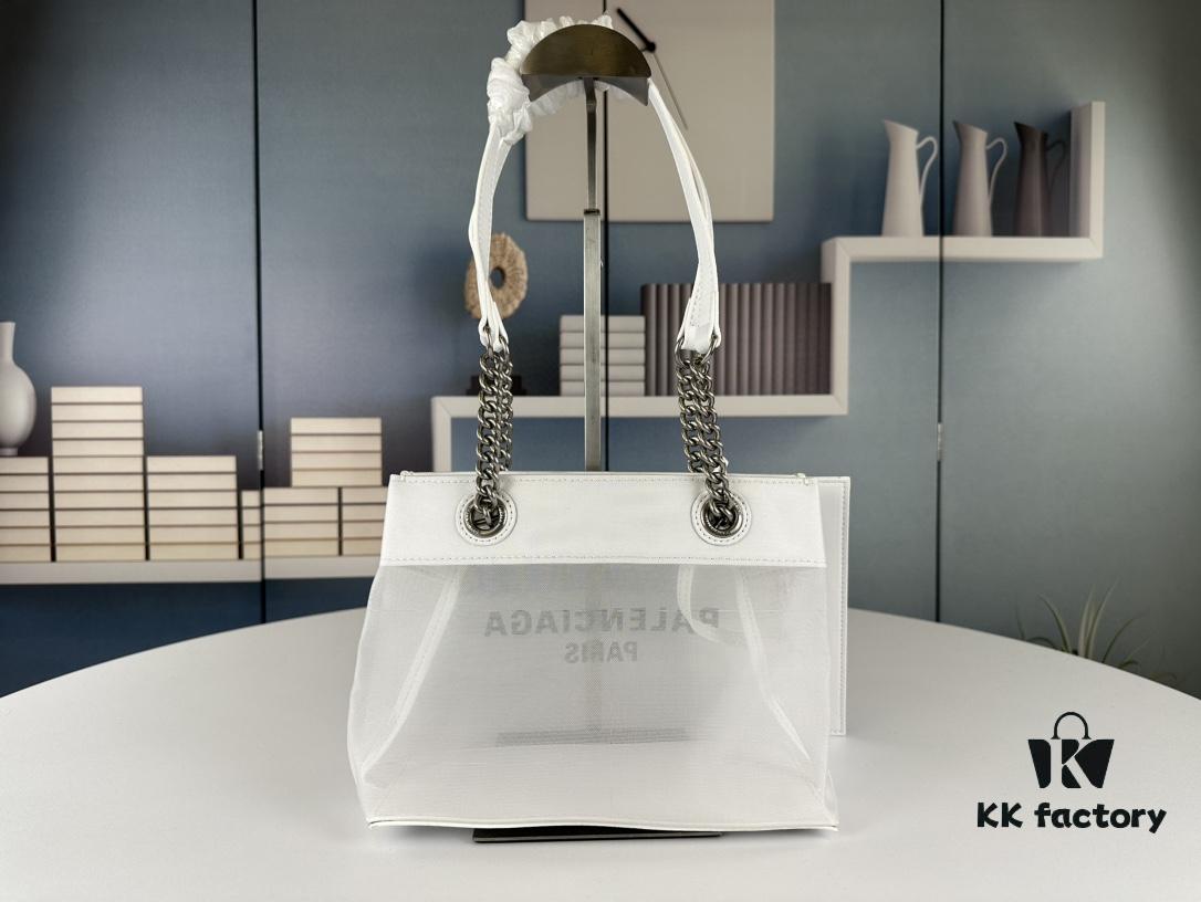 Balenciaga Latest Runway Shopping Bag in Large 260 and Small 250 Models – Transparent Design, Fresh Arrival