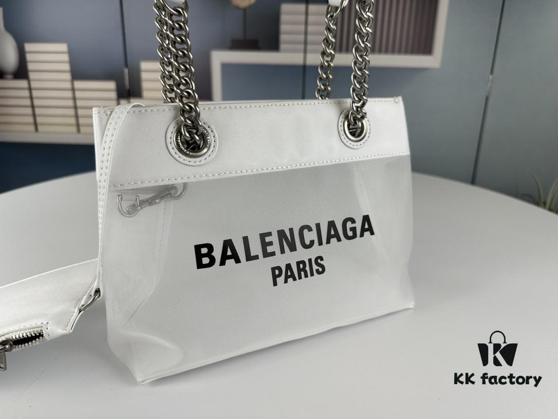 Balenciaga Latest Runway Shopping Bag in Large 260 and Small 250 Models – Transparent Design, Fresh Arrival