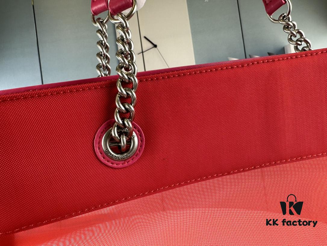 Balenciaga Latest Runway Transparent Shopping Bag - Large Size 260, Small Size 250