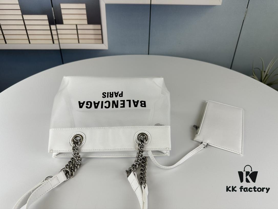 Balenciaga Latest Runway Shopping Bag in Large 260 and Small 250 Models – Transparent Design, Fresh Arrival