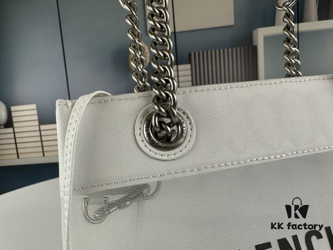 Balenciaga Latest Runway Shopping Bag in Large 260 and Small 250 Models – Transparent Design, Fresh Arrival