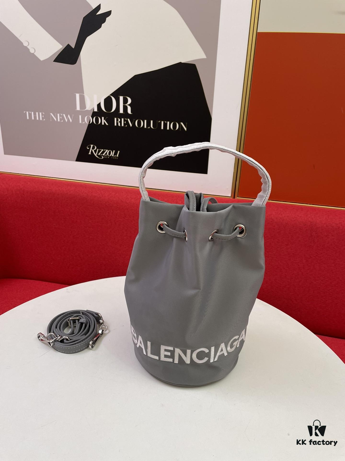 BALENCIAGA Spring/Summer New Arrival NAVY CABAS Bucket Bag