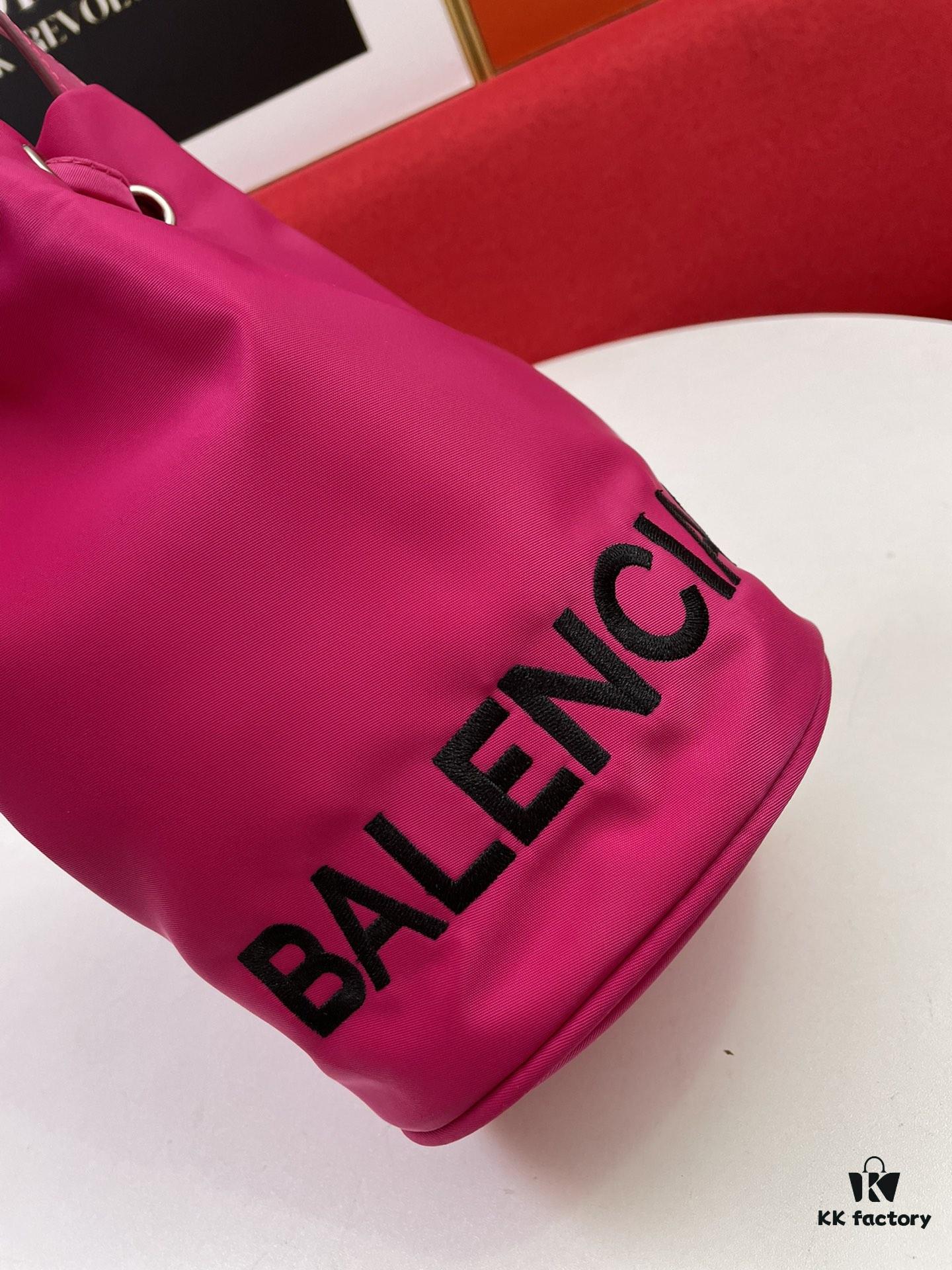 BALENCIAGA Spring Summer New Arrival NAVY CABAS Bucket Bag