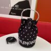 BALENCIAGA Spring Summer New Arrival NAVY CABAS Bucket Bag