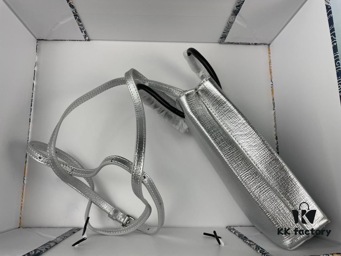 Upgraded Version (with Serial Number) 🔥 Balenciaga Parisiennes Cross-Texture Mini Shopping Bag