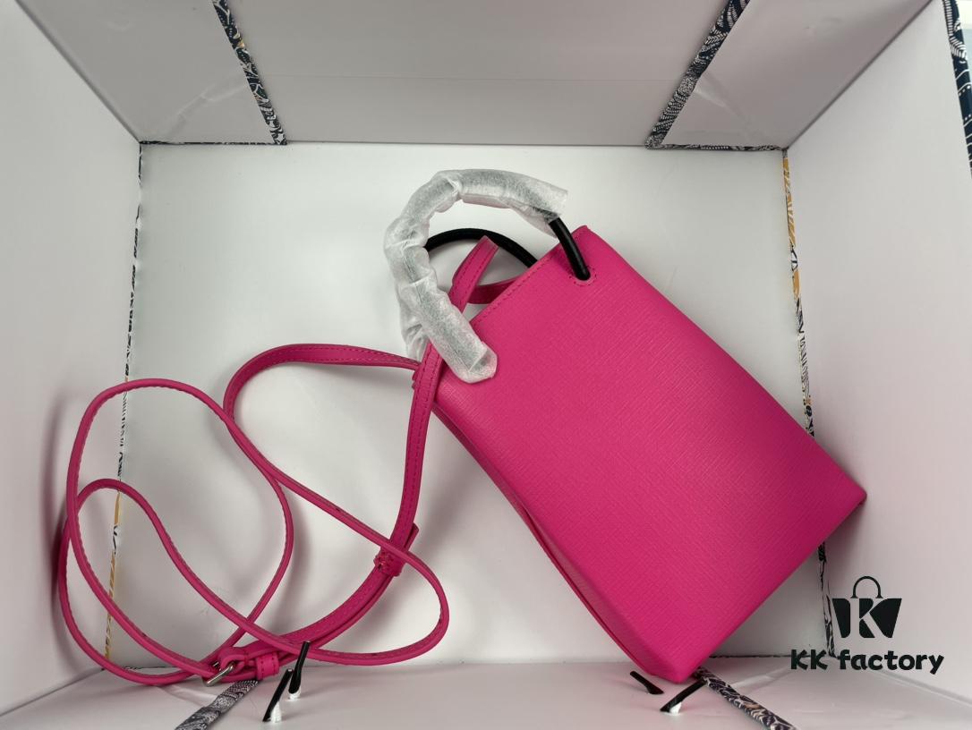 Upgraded Version (with Serial Number) 🔥 Balenciaga Phone Bag with Herringbone Pattern